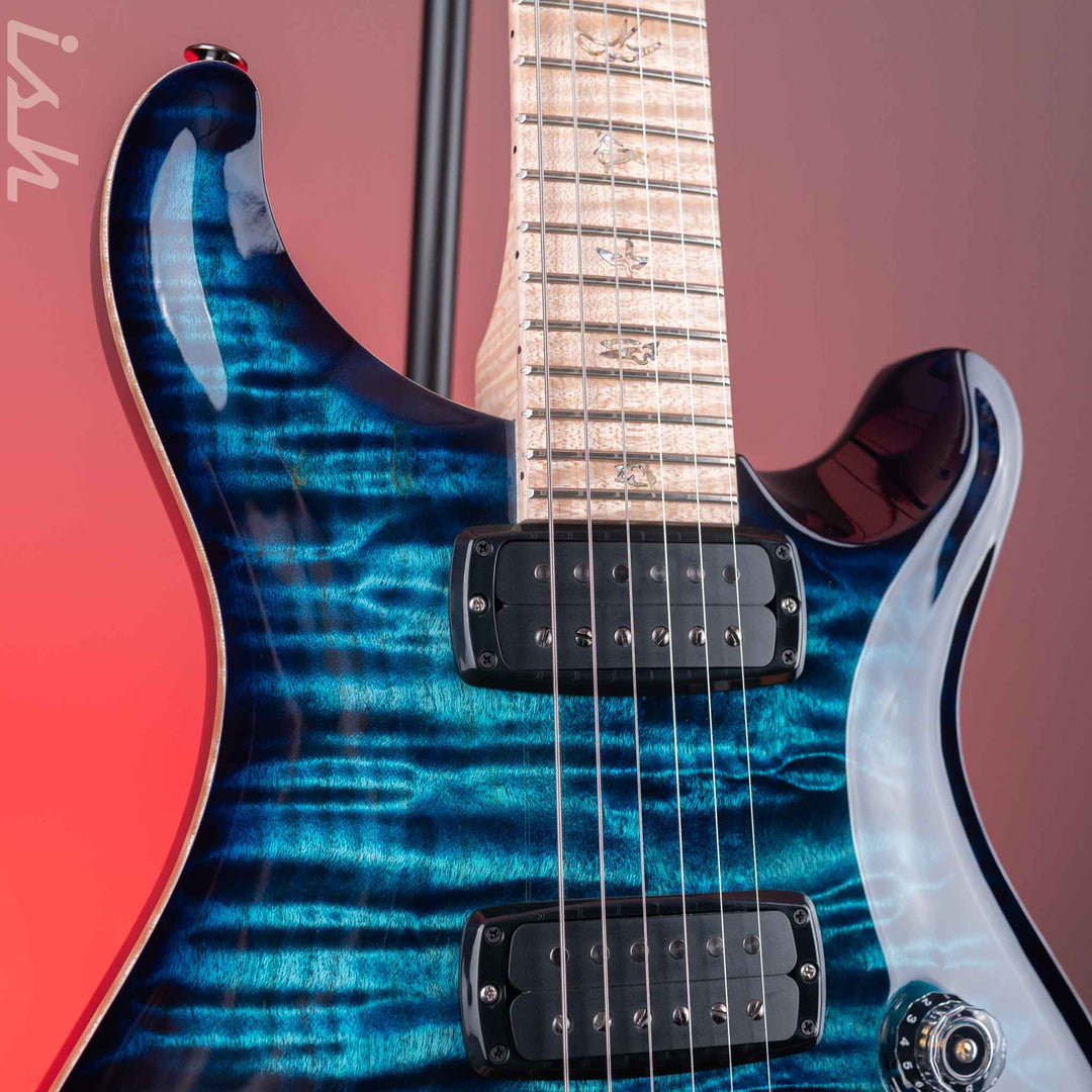 PRS Wood Library Custom 24-08 10-Top Cobalt Blue