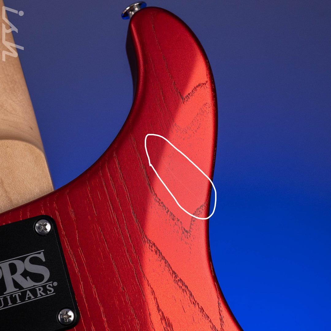 2024 PRS CE 24-08 Swamp Ash Limited Edition Red Apple Metallic