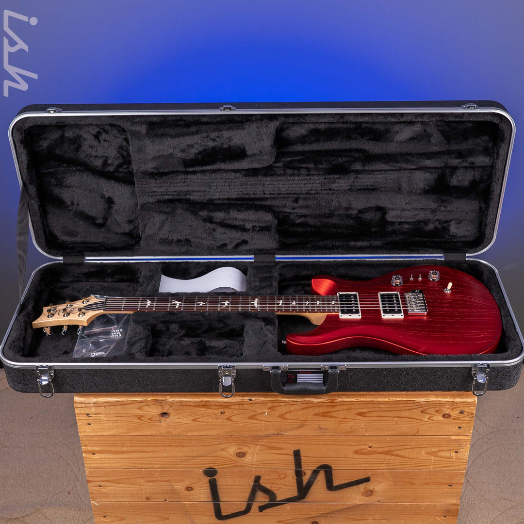 2024 PRS CE 24-08 Swamp Ash Limited Edition Red Apple Metallic