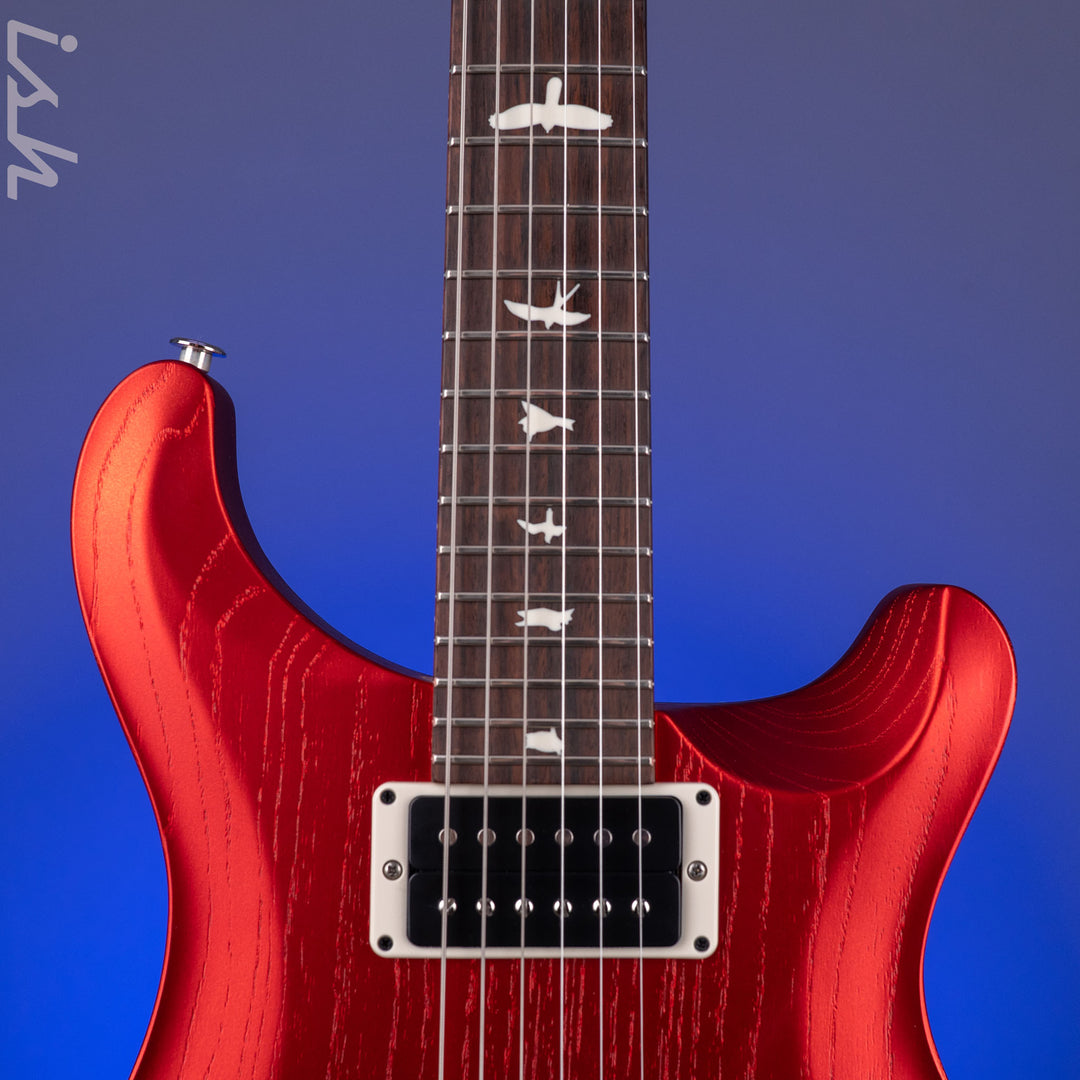 2024 PRS CE 24-08 Swamp Ash Limited Edition Red Apple Metallic
