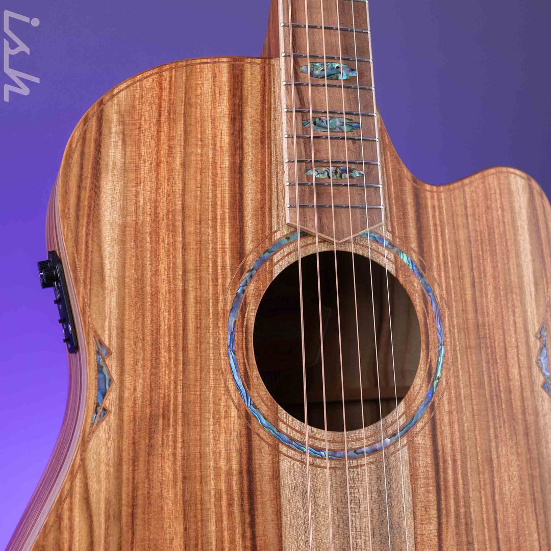 Cole Clark FL3EC-CLCL Acoustic-Electric Guitar Camphor Laurel