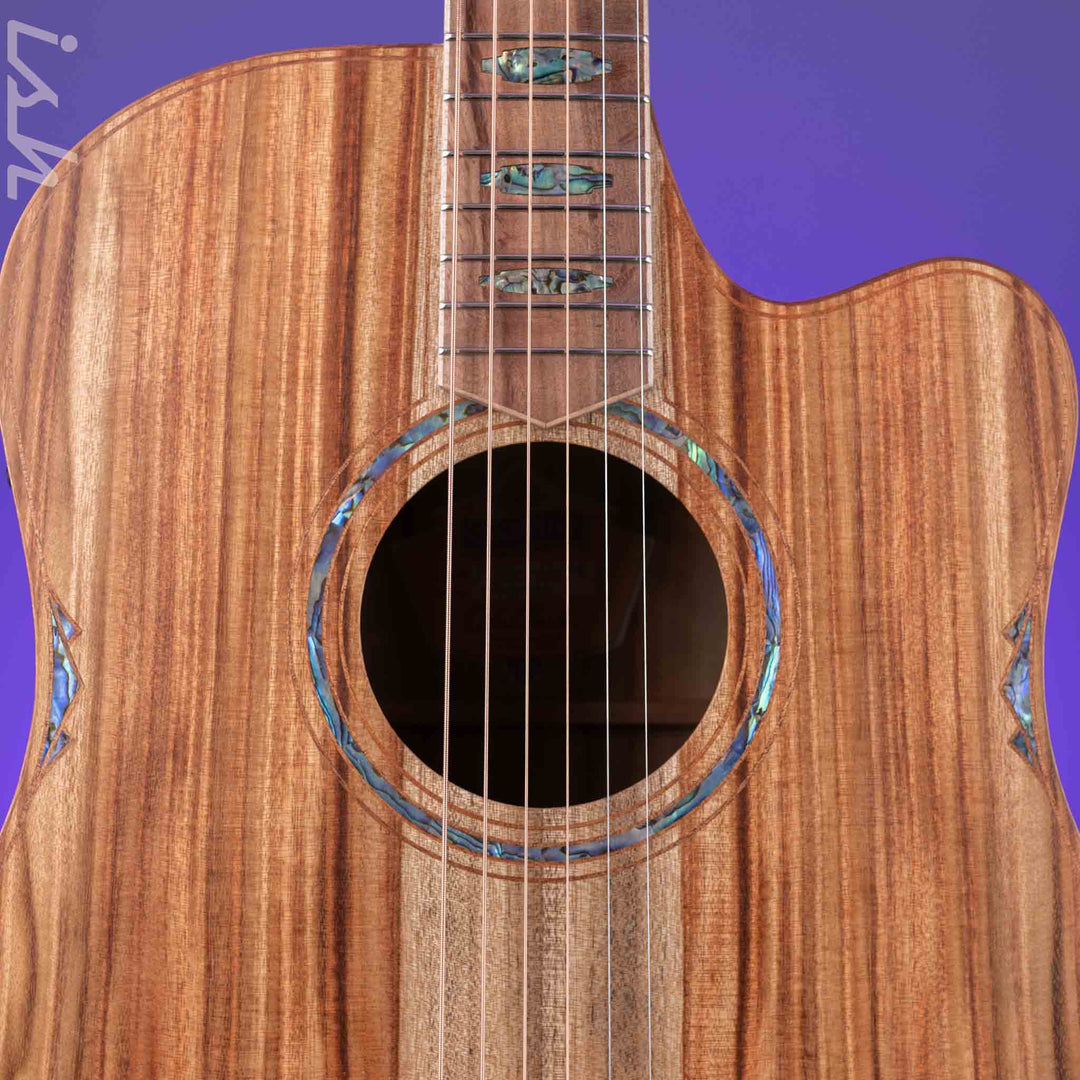 Cole Clark FL3EC-CLCL Acoustic-Electric Guitar Camphor Laurel