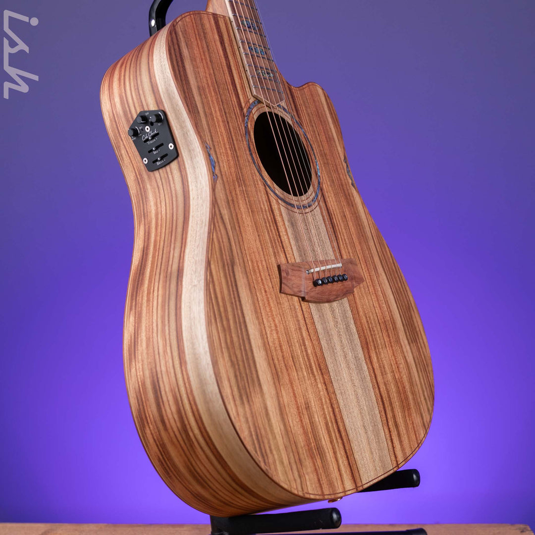 Cole Clark FL3EC-CLCL Acoustic-Electric Guitar Camphor Laurel