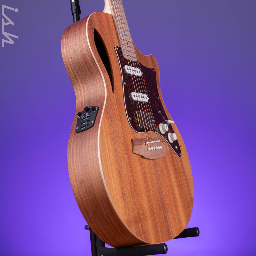 Cole Clark TL2EC-BLBL-HSS Acoustic-Electric Guitar Blackwood