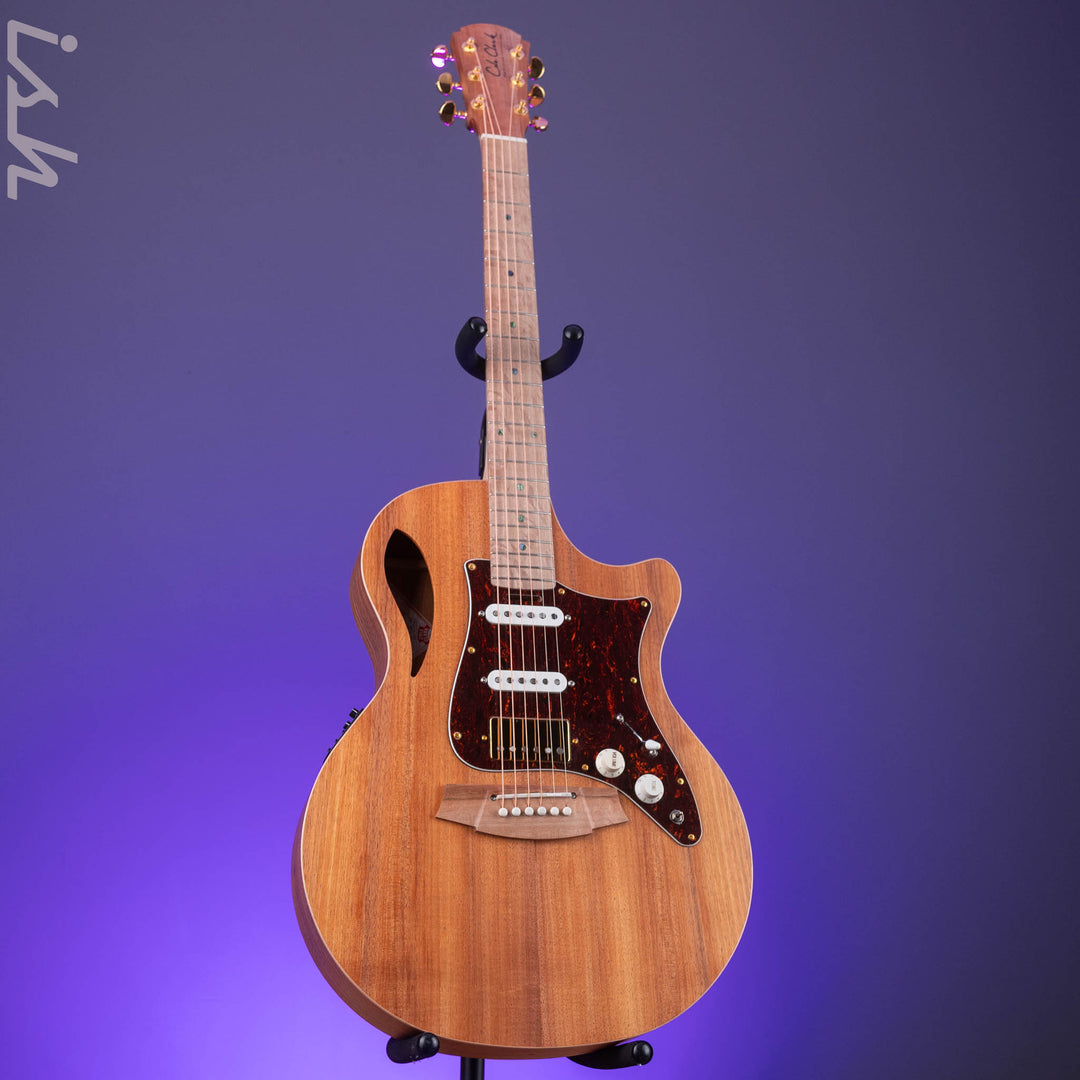 Cole Clark TL2EC-BLBL-HSS Acoustic-Electric Guitar Blackwood