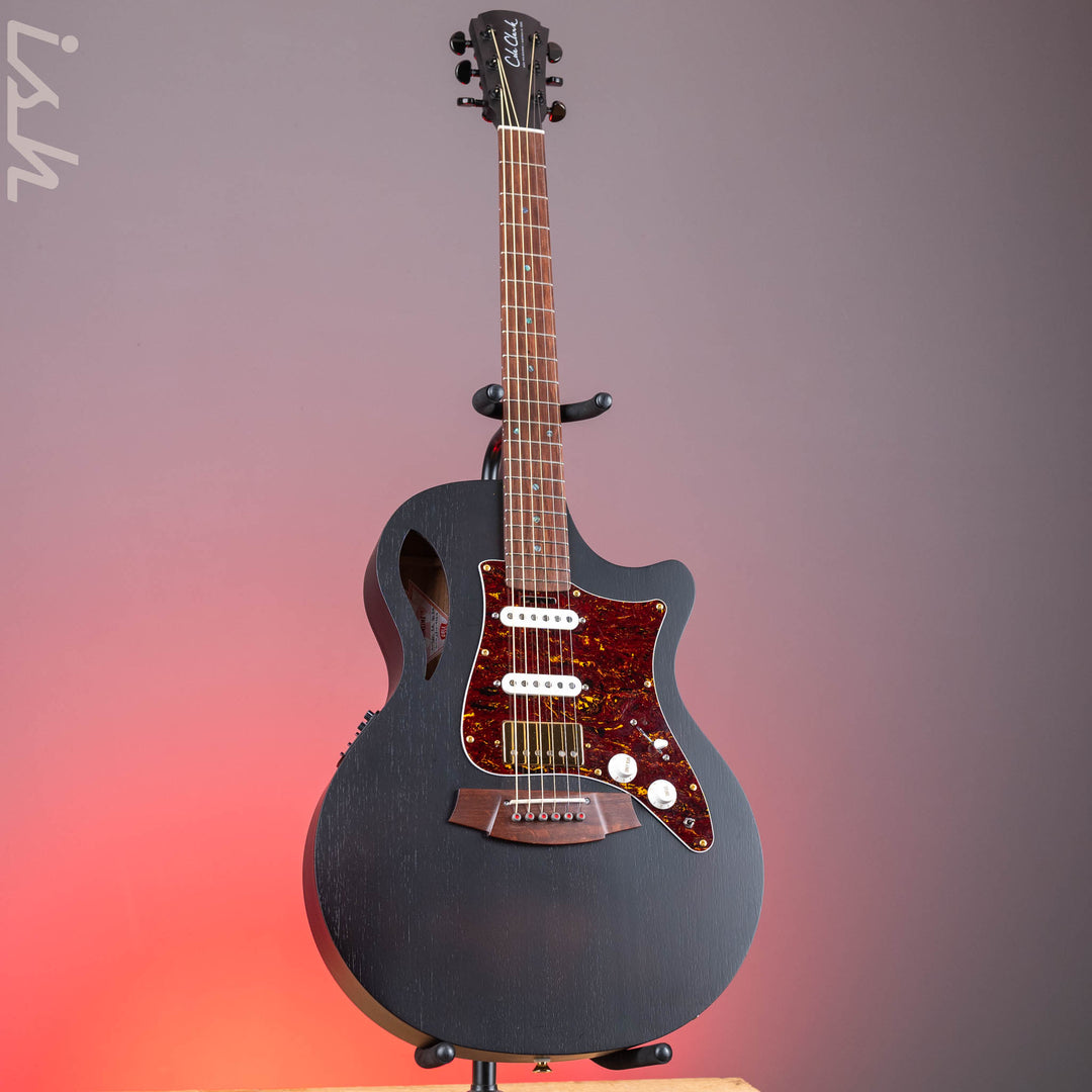 2024 Cole Clark True Hybrid TL2EC-BLBL-HSS Black Satin