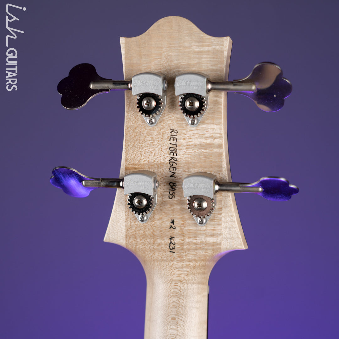 Nik Huber Rietbergen 4-String Bass Turquoise Green