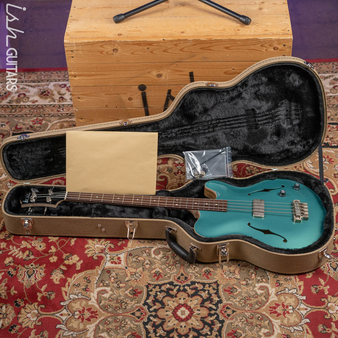 Nik Huber Rietbergen 4-String Bass Turquoise Green