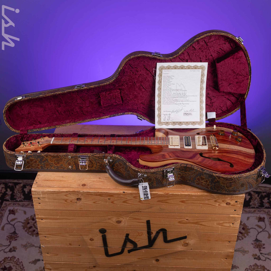 PRS Private Stock Hollowbody II Piezo Natural Padauk
