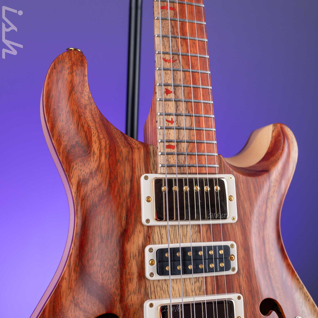 PRS Private Stock Hollowbody II Piezo Natural Padauk