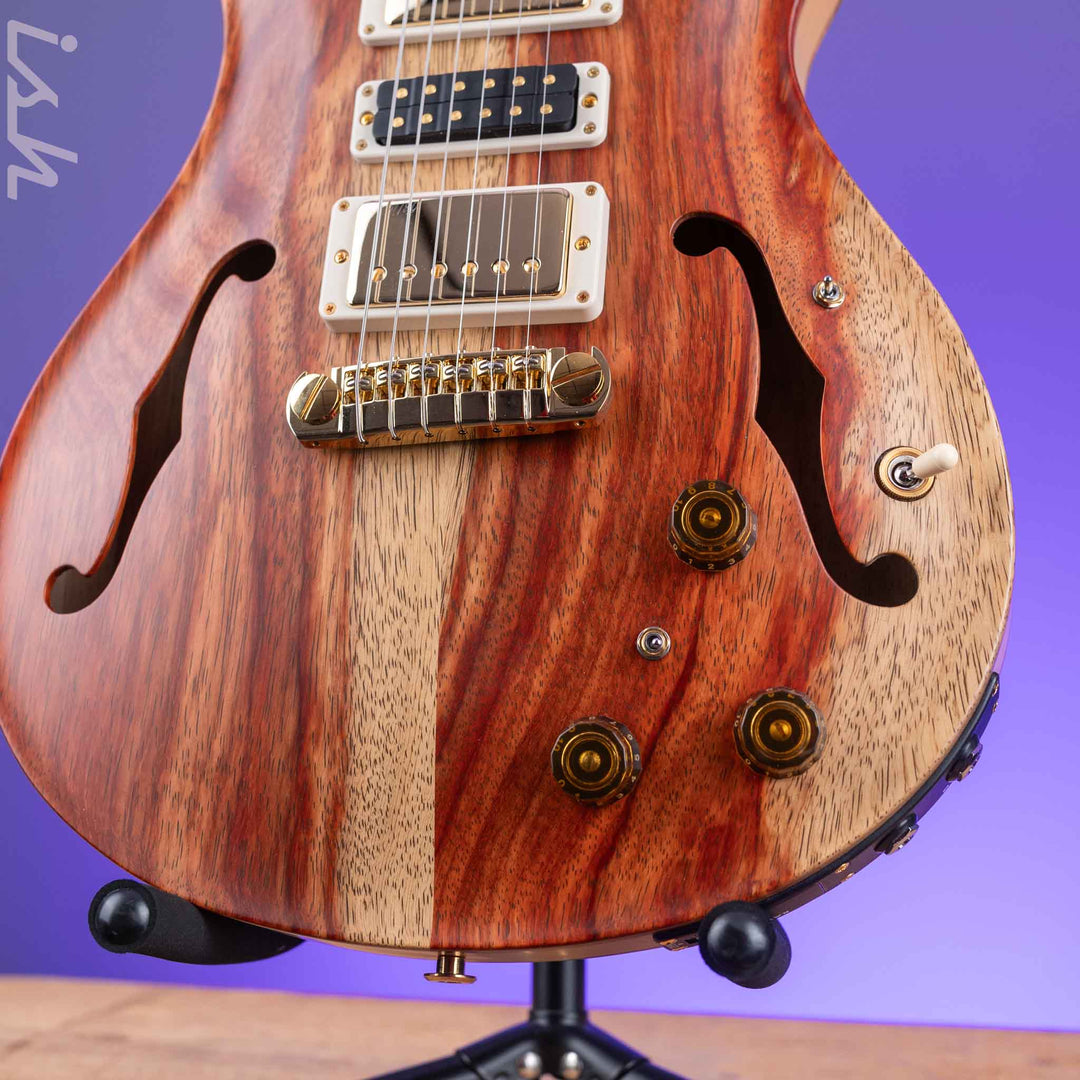 PRS Private Stock Hollowbody II Piezo Natural Padauk