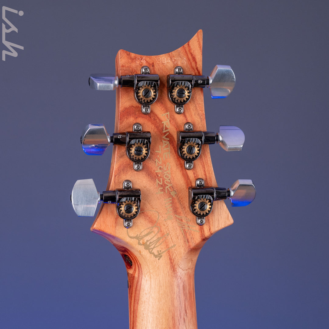 2024 PRS Private Stock Special Semi-Hollow Piezo Blood Red Fade Tulip Wood
