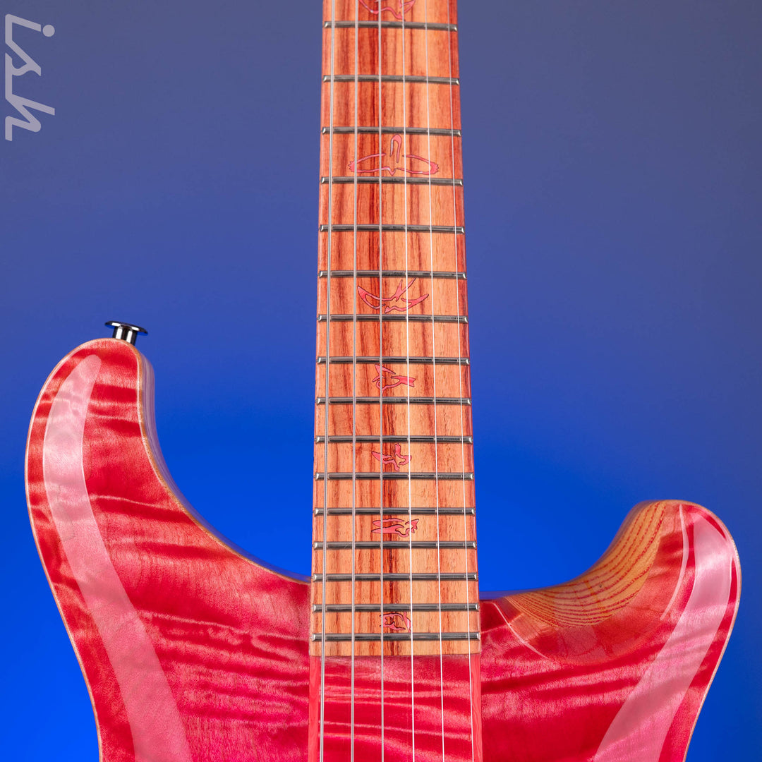 2024 PRS Private Stock Special Semi-Hollow Piezo Blood Red Fade Tulip Wood
