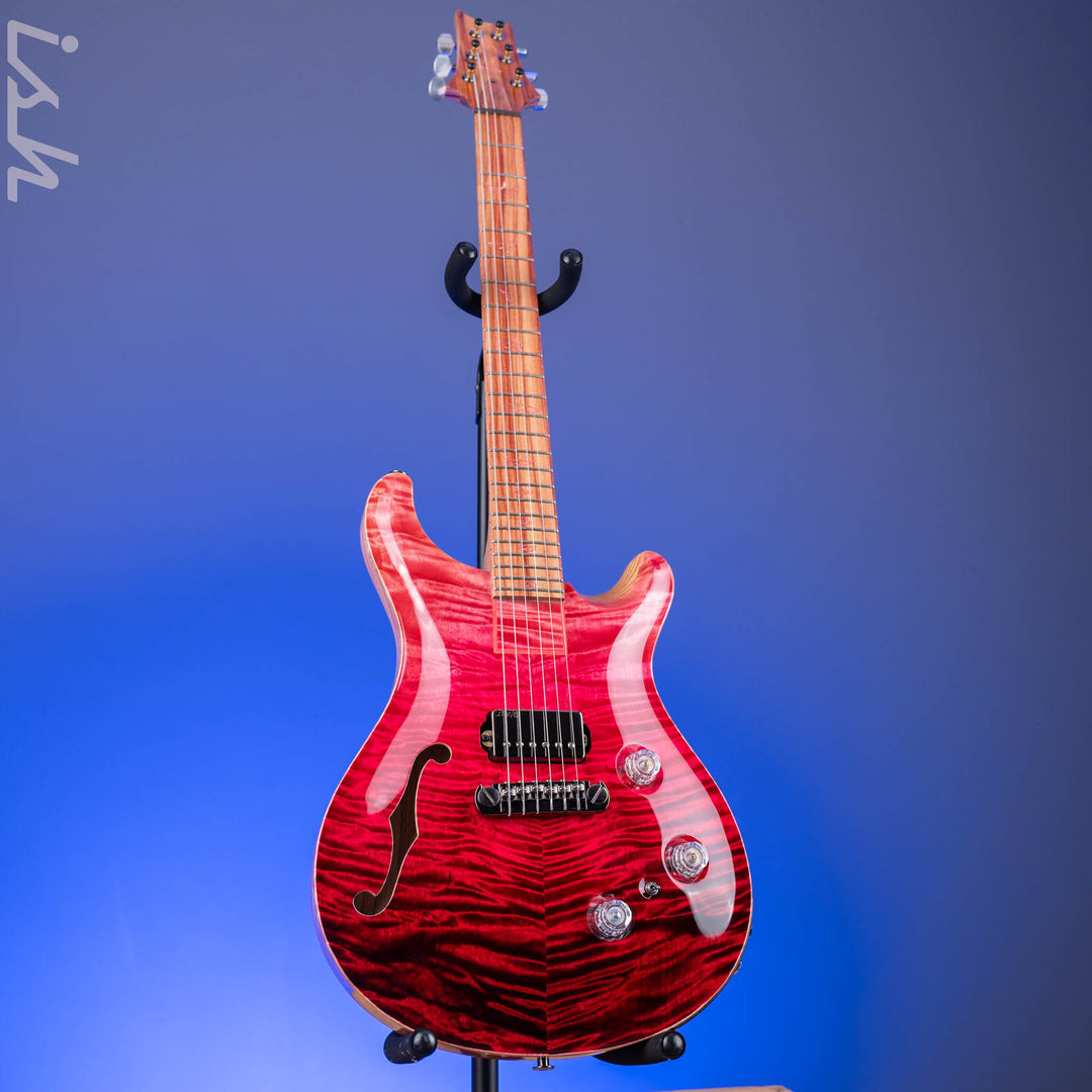 PRS Private Stock Special Semi-Hollow Piezo Blood Red Fade Tulip Wood