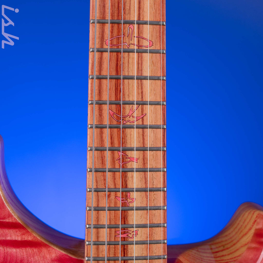 PRS Private Stock Special Semi-Hollow Piezo Blood Red Fade Tulip Wood