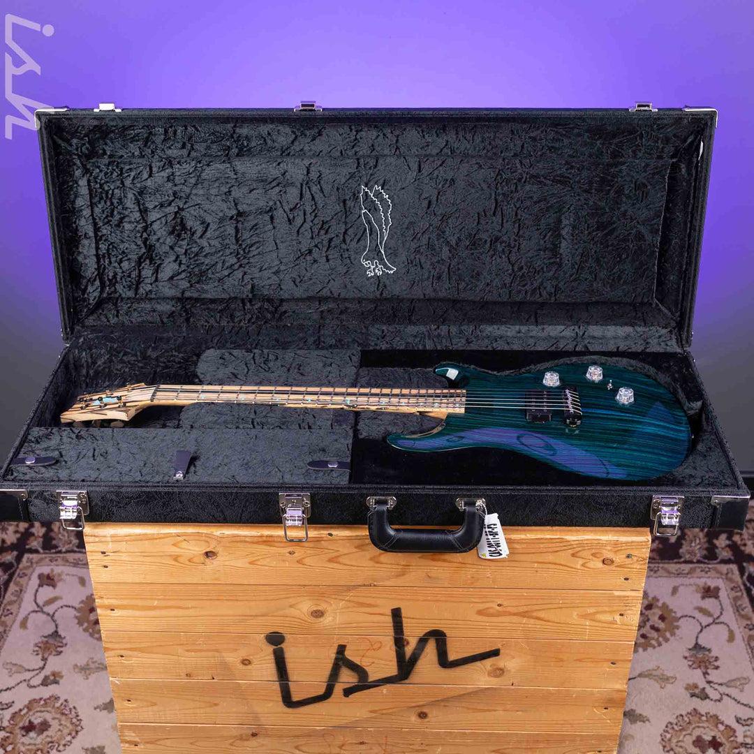 PRS Private Stock Custom 24 Piezo Zebrawood &amp; Pale Moon Ebony