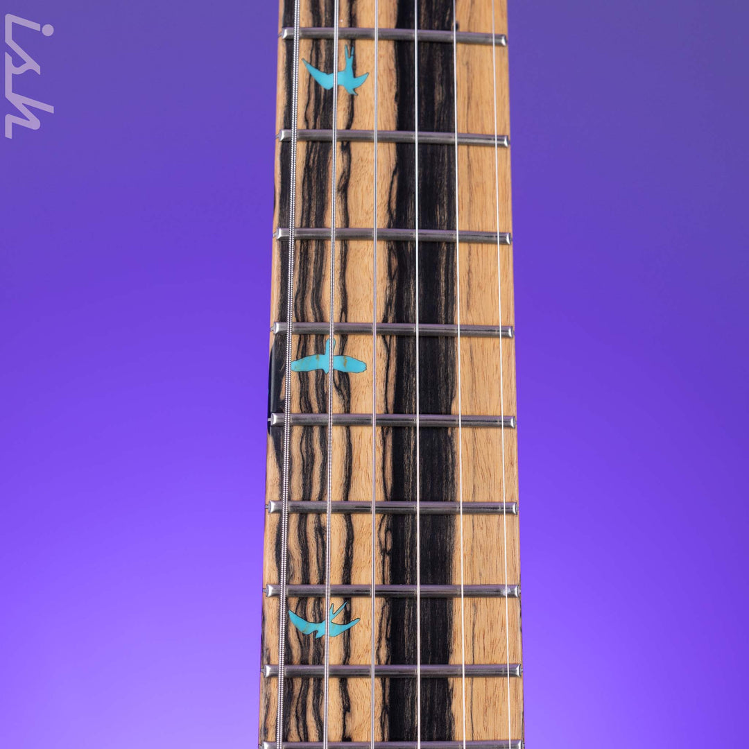 PRS Private Stock Custom 24 Piezo Zebrawood &amp; Pale Moon Ebony