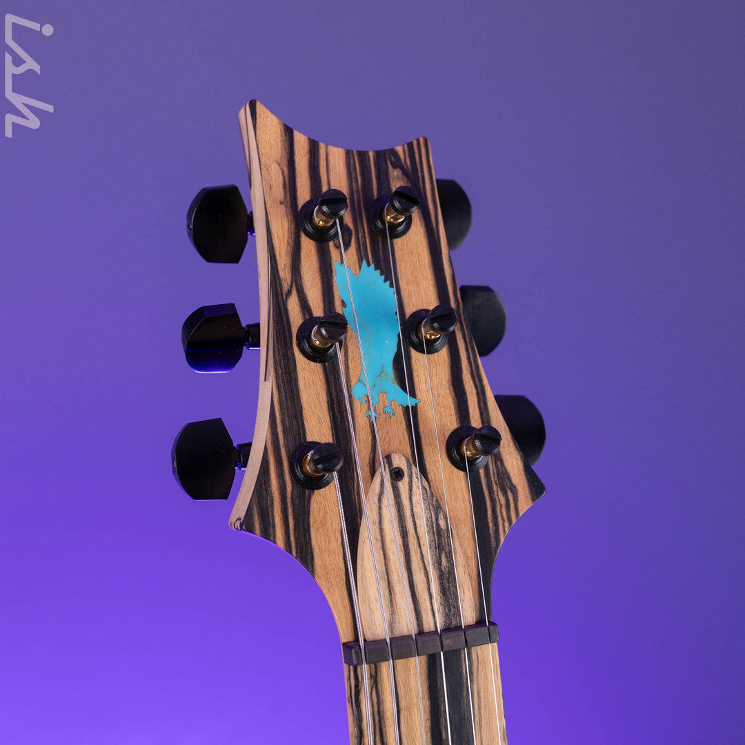 PRS Private Stock Custom 24 Piezo Zebrawood &amp; Pale Moon Ebony