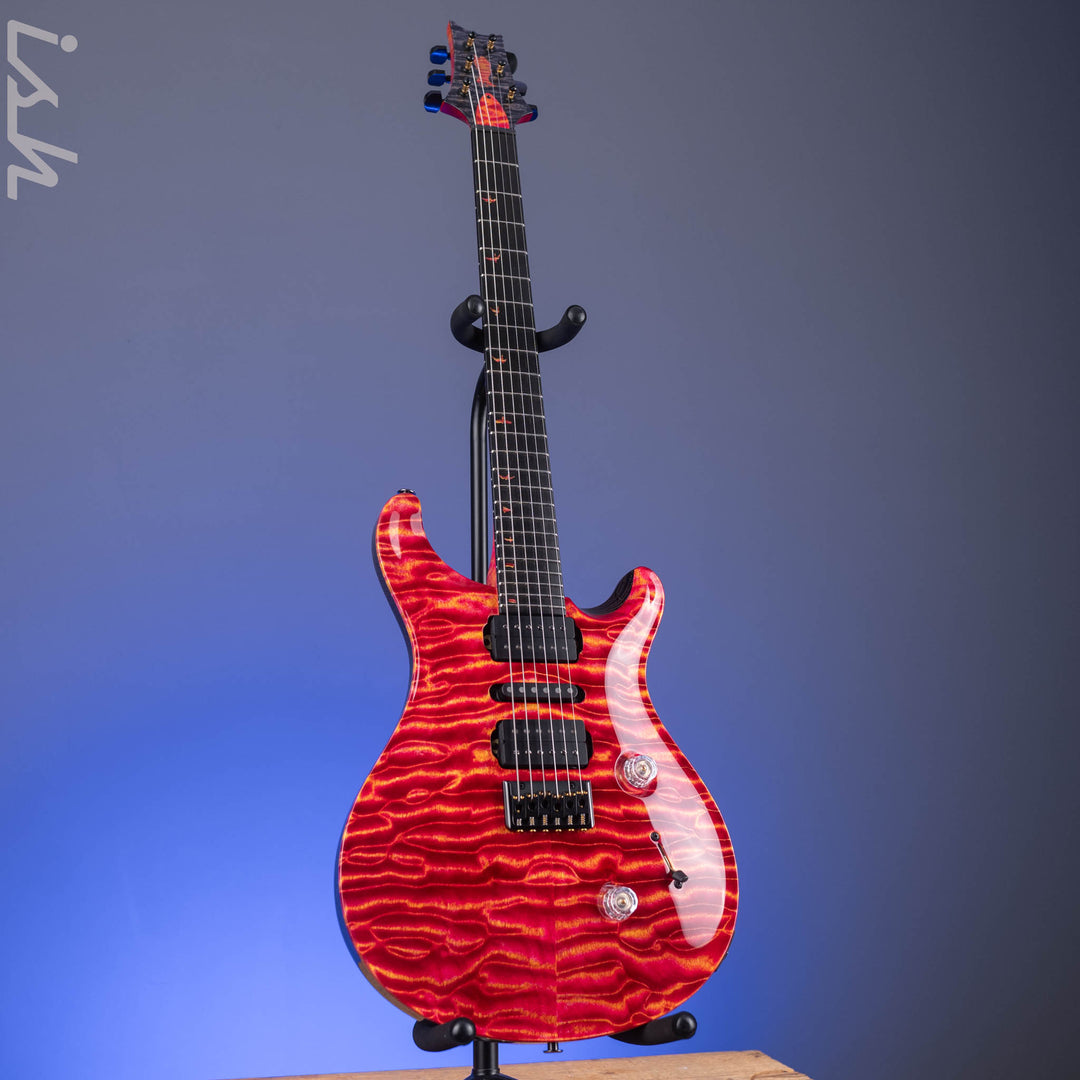 PRS Private Stock Custom 24 Raspberry Lemon Stripe