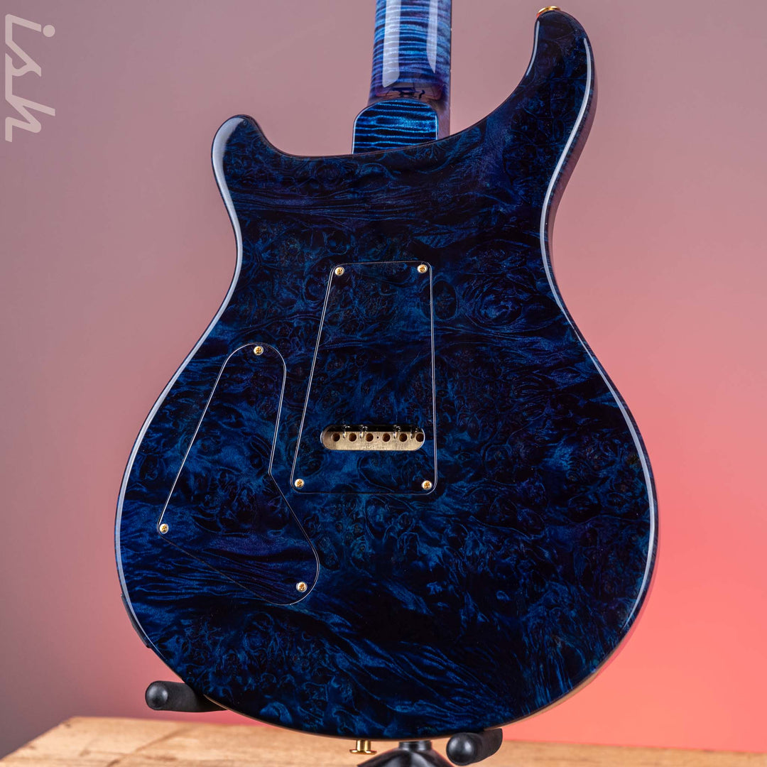PRS Custom 24 Private Stock Aqua Violet Fade Burl