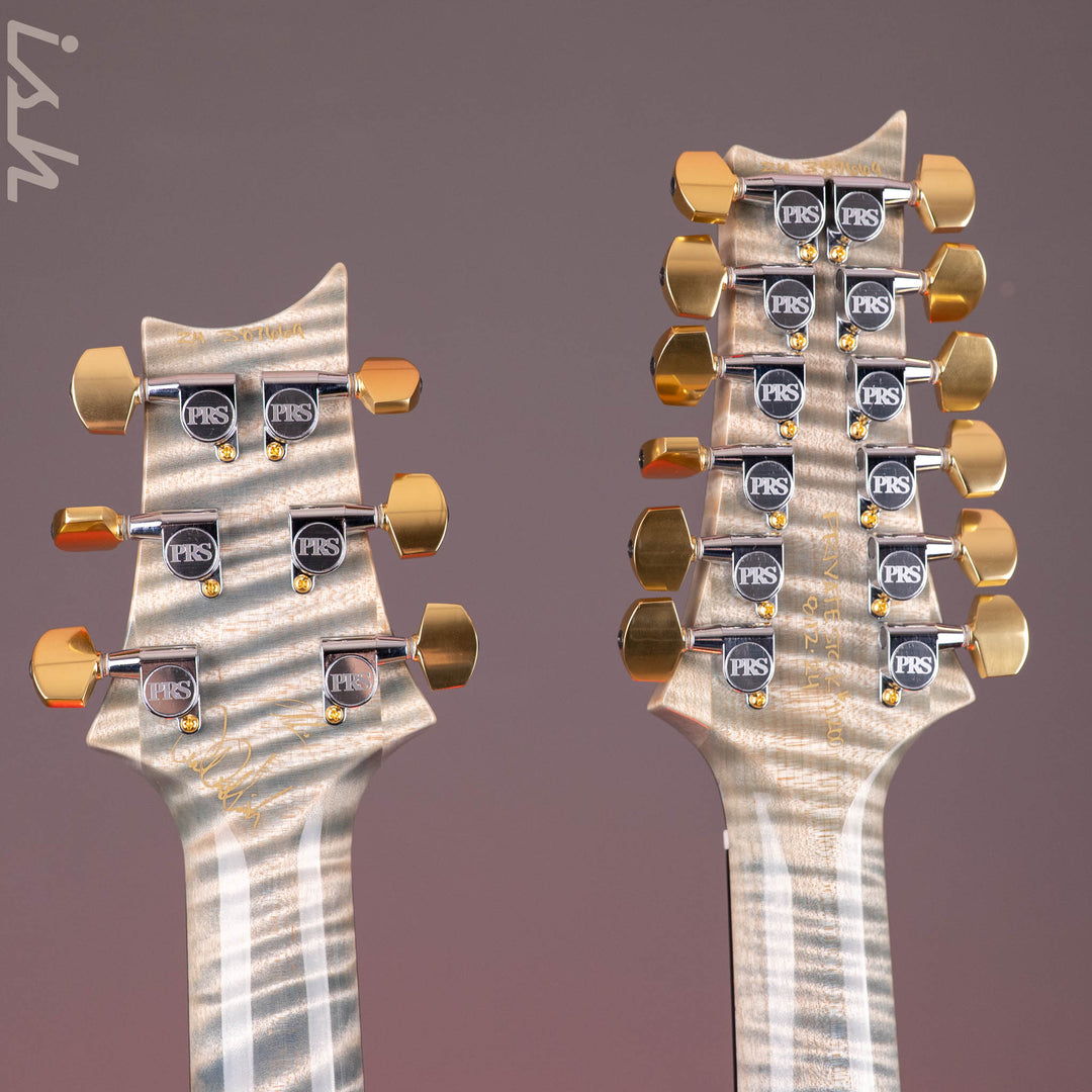 2024 PRS Private Stock Custom 22 / 12-String Double Neck Indigo Glow