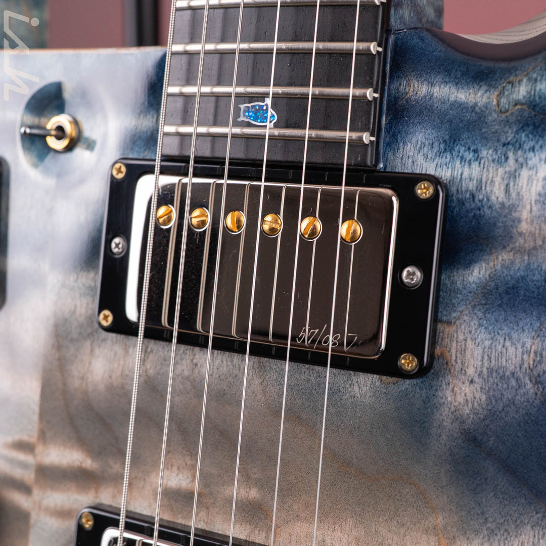 2024 PRS Private Stock Custom 22 / 12-String Double Neck Indigo Glow