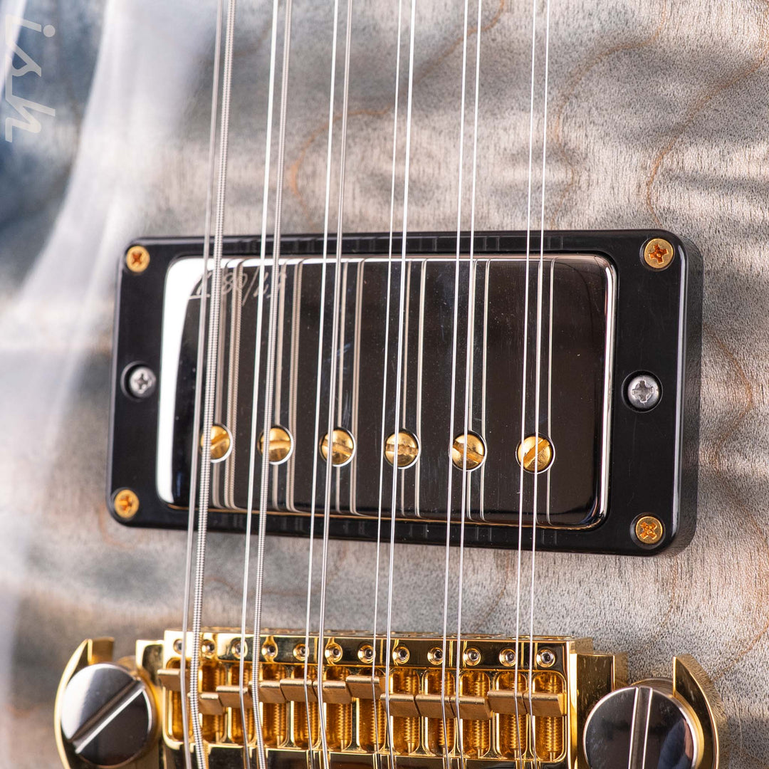 2024 PRS Private Stock Custom 22 / 12-String Double Neck Indigo Glow