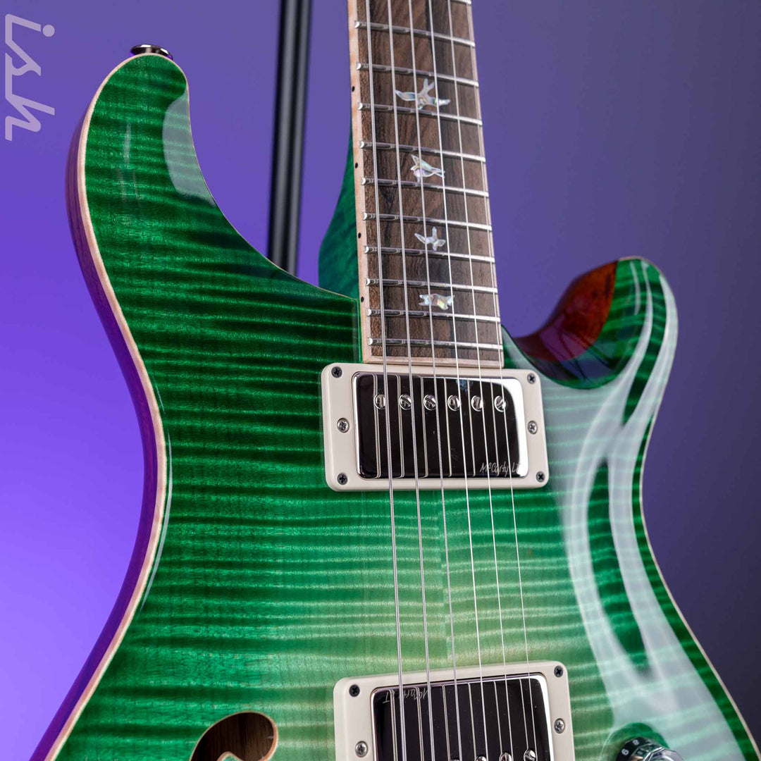 PRS Private Stock McCarty Semi-Hollow Emerald Green Glow