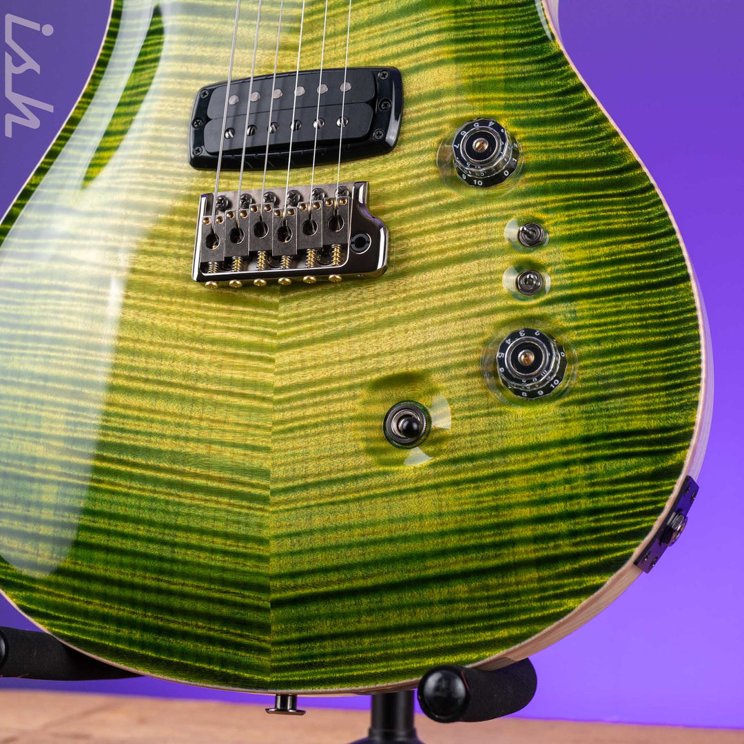 PRS Private Stock Custom 24-08 Curly Maple Rainforest Glow