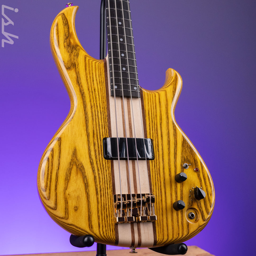 Aria Pro II SB-1000 4-String Bass Natural Oak Demo