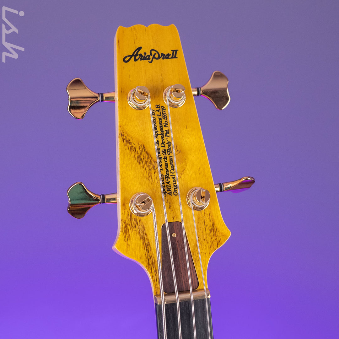 Aria Pro II SB-1000 4-String Bass Natural Oak