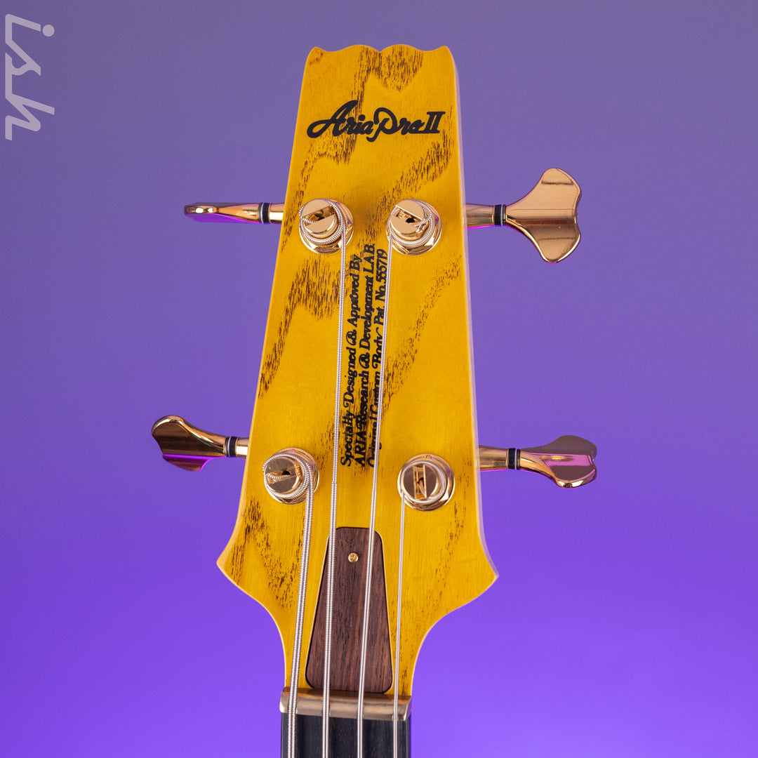 Aria Pro II SB-1000 4-String Bass Natural Oak