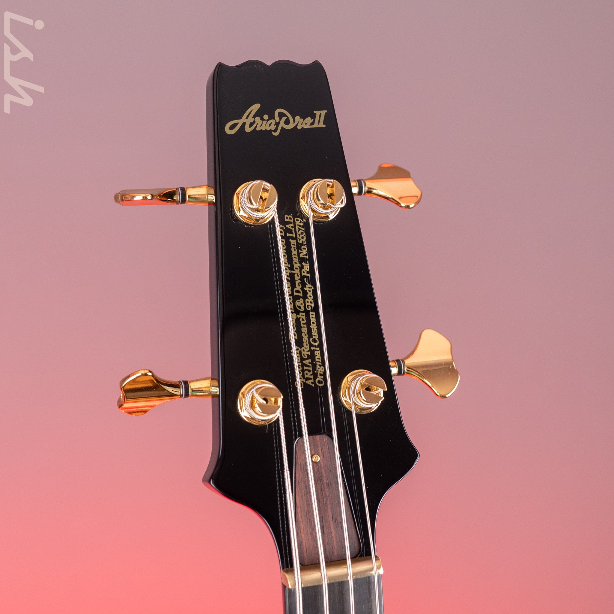 Aria Pro II SB-1000 4-String Bass Black – Ish Guitars