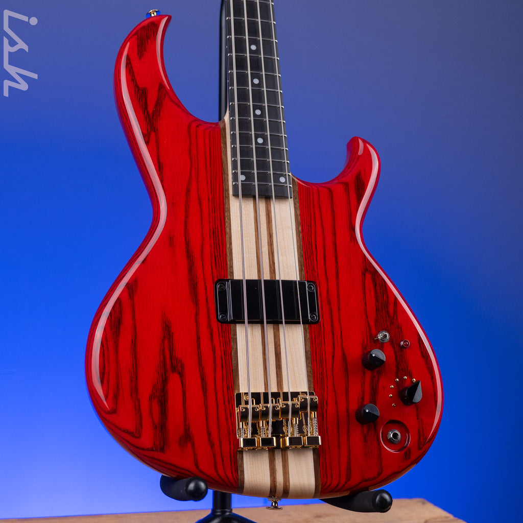 Aria Pro II SB-1000 4-String Bass Padouk Red – Ish Guitars