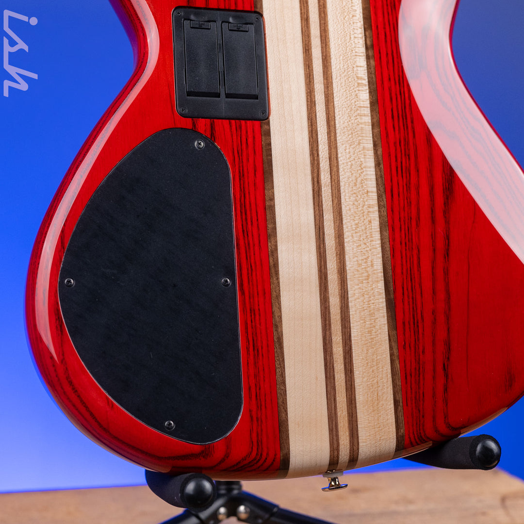 Aria Pro II SB-1000 4-String Bass Padouk Red