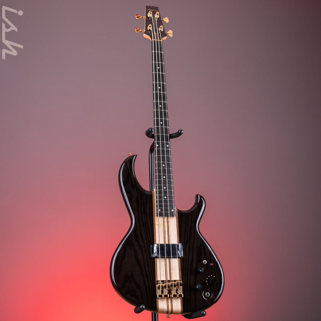 Aria Pro II SB-1000 4-String Bass See-Through Black – Ish Guitars