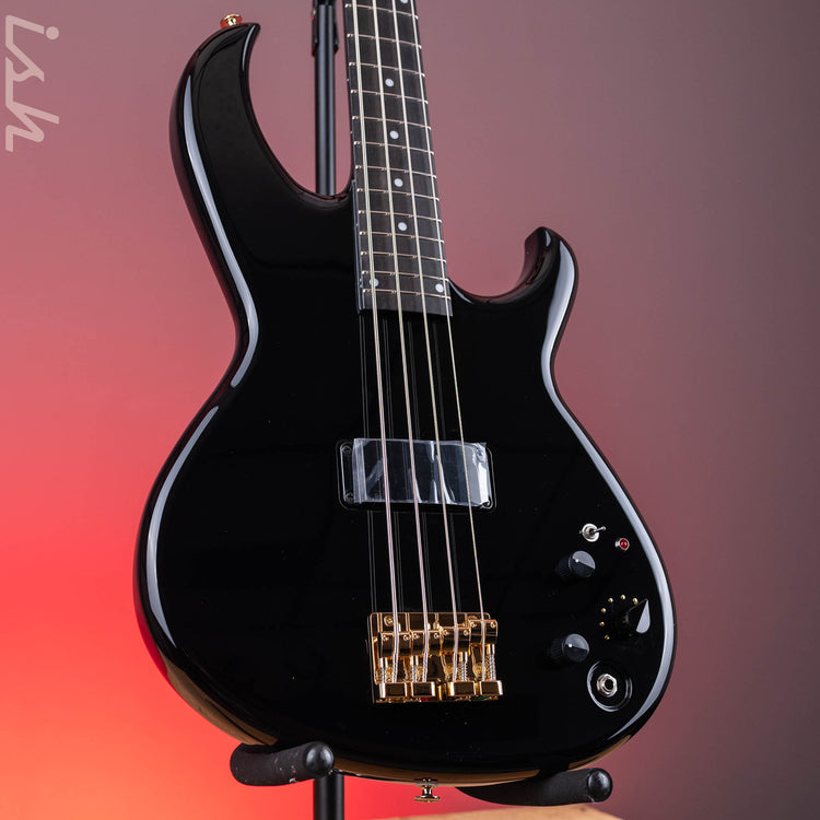 Aria Pro II SB-1000 4-String Bass Solid Black – Ish Guitars