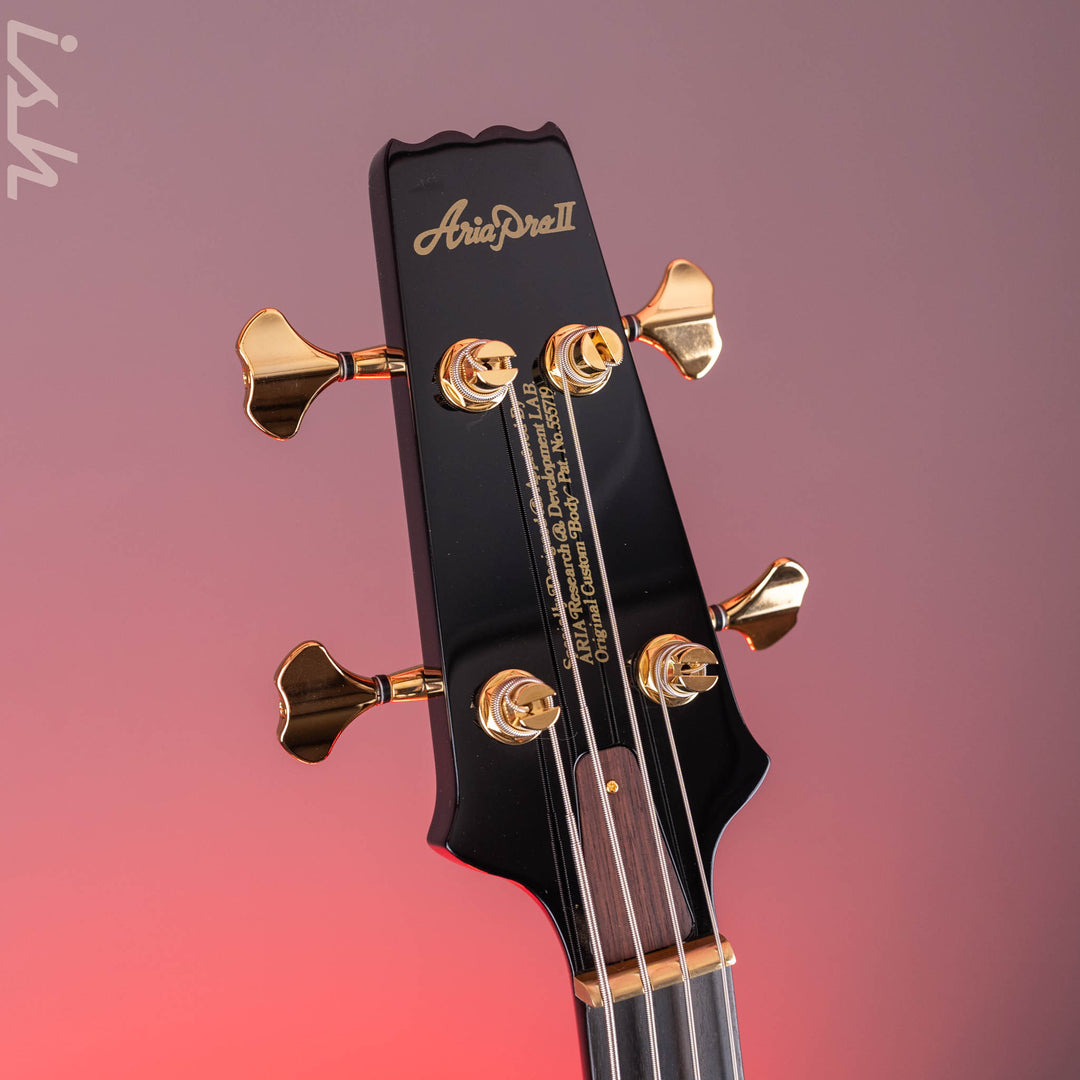 Aria Pro II SB-1000 4-String Bass Solid Black
