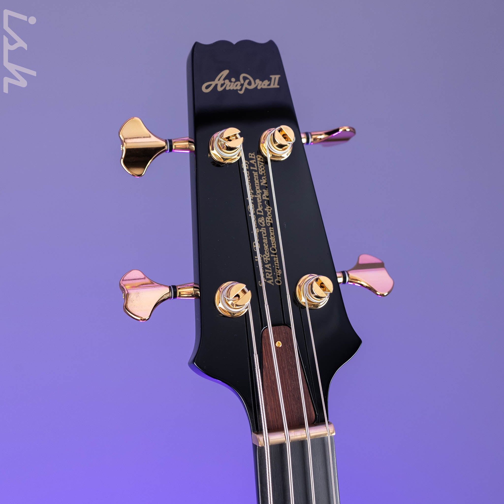 Aria Pro II SB-1000 4-String Bass Black – Ish Guitars