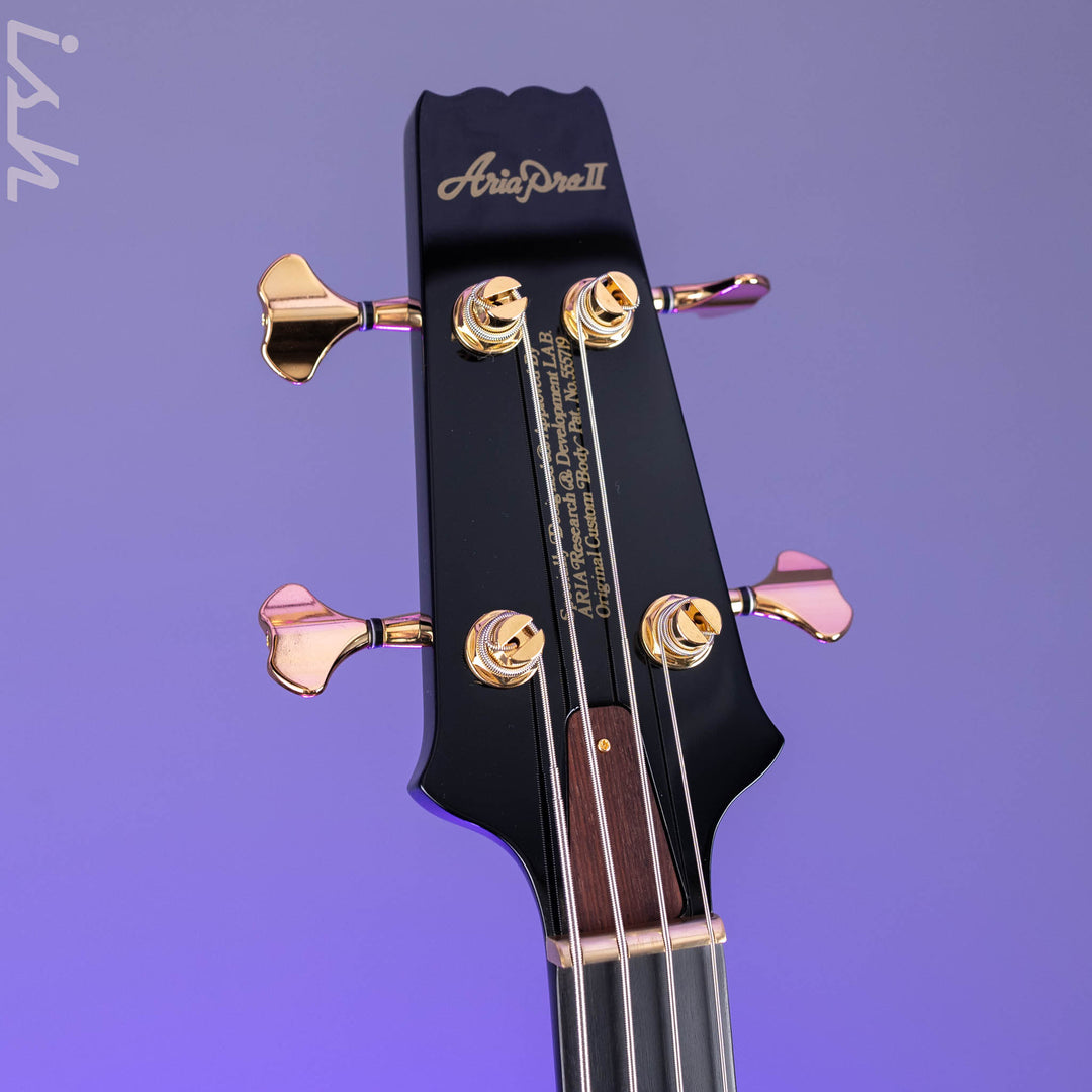 Aria Pro II SB-1000 4-String Bass Black – Ish Guitars