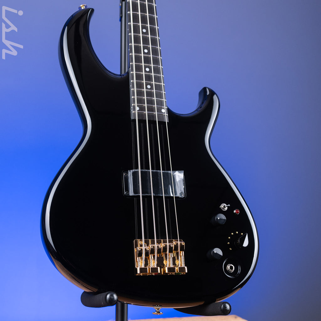 Aria Pro II SB-1000 4-String Bass Solid Black – Ish Guitars