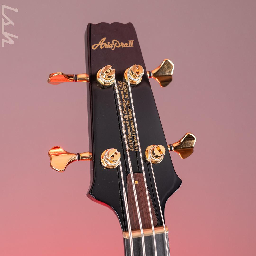 Aria Pro II SB-1000 4-String Bass Solid Black