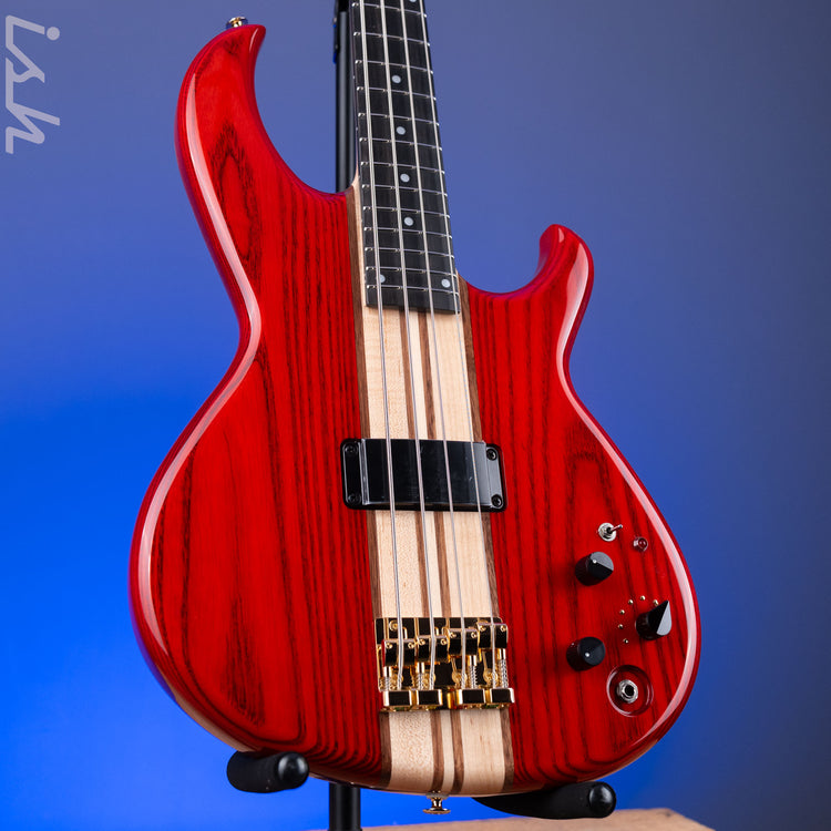 Aria Pro II SB-1000 Bass 4-String Paduak Red – Ish Guitars