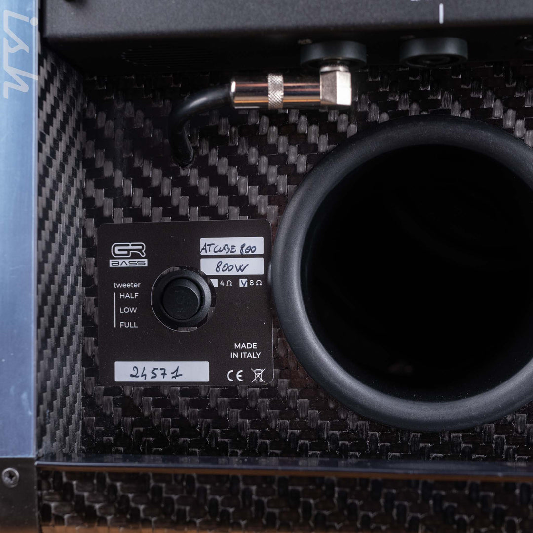 GR Audio Bass Cube 800 Combo Amp Carbon Fiber 800 W 1x12" 8 Ohm