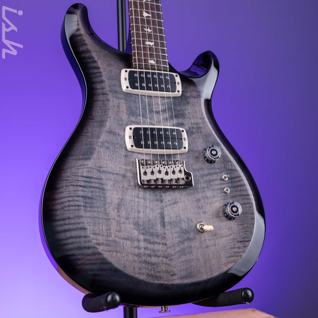 PRS S2 Custom 24-08 Electric Guitar Faded Gray Black Burst