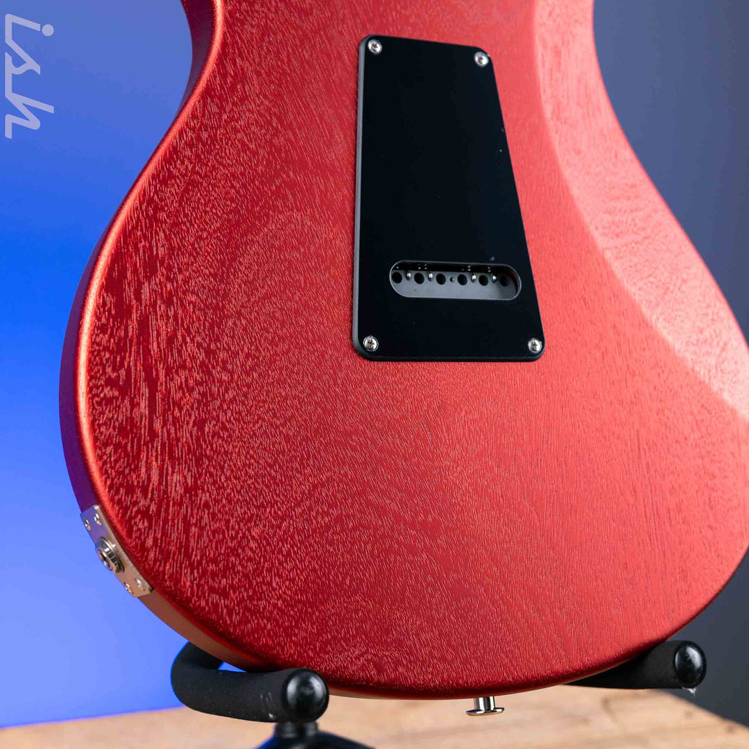 PRS S2 Standard 24 Electric Guitar Satin Red - East Indian Rosewood Fretboard