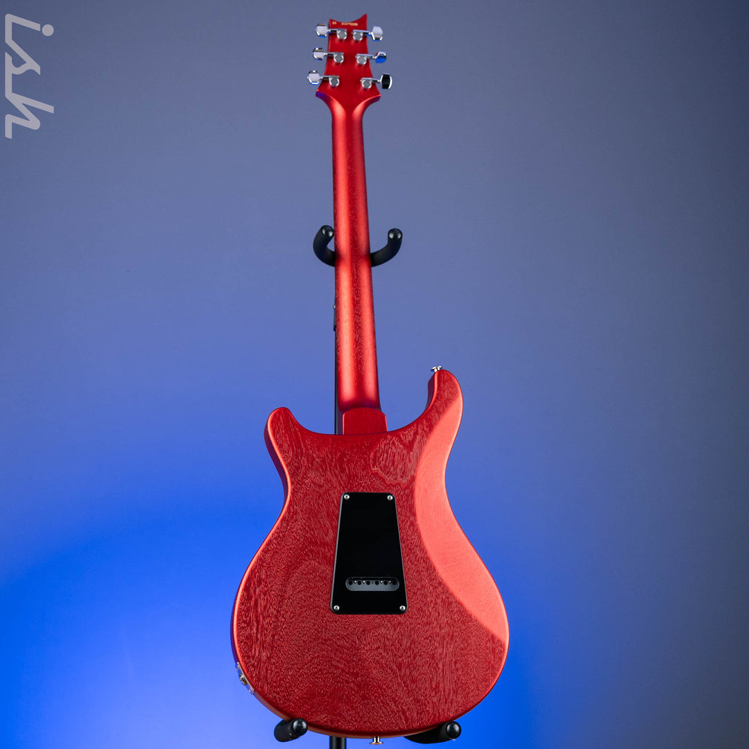 PRS S2 Standard 24 Electric Guitar Satin Red - East Indian Rosewood Fretboard