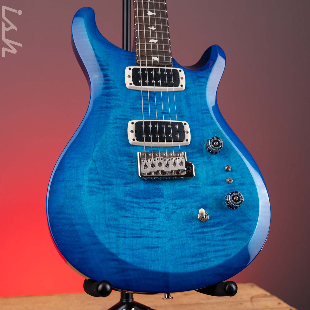 PRS S2 Custom 24-08 Electric Guitar Lake Blue Demo