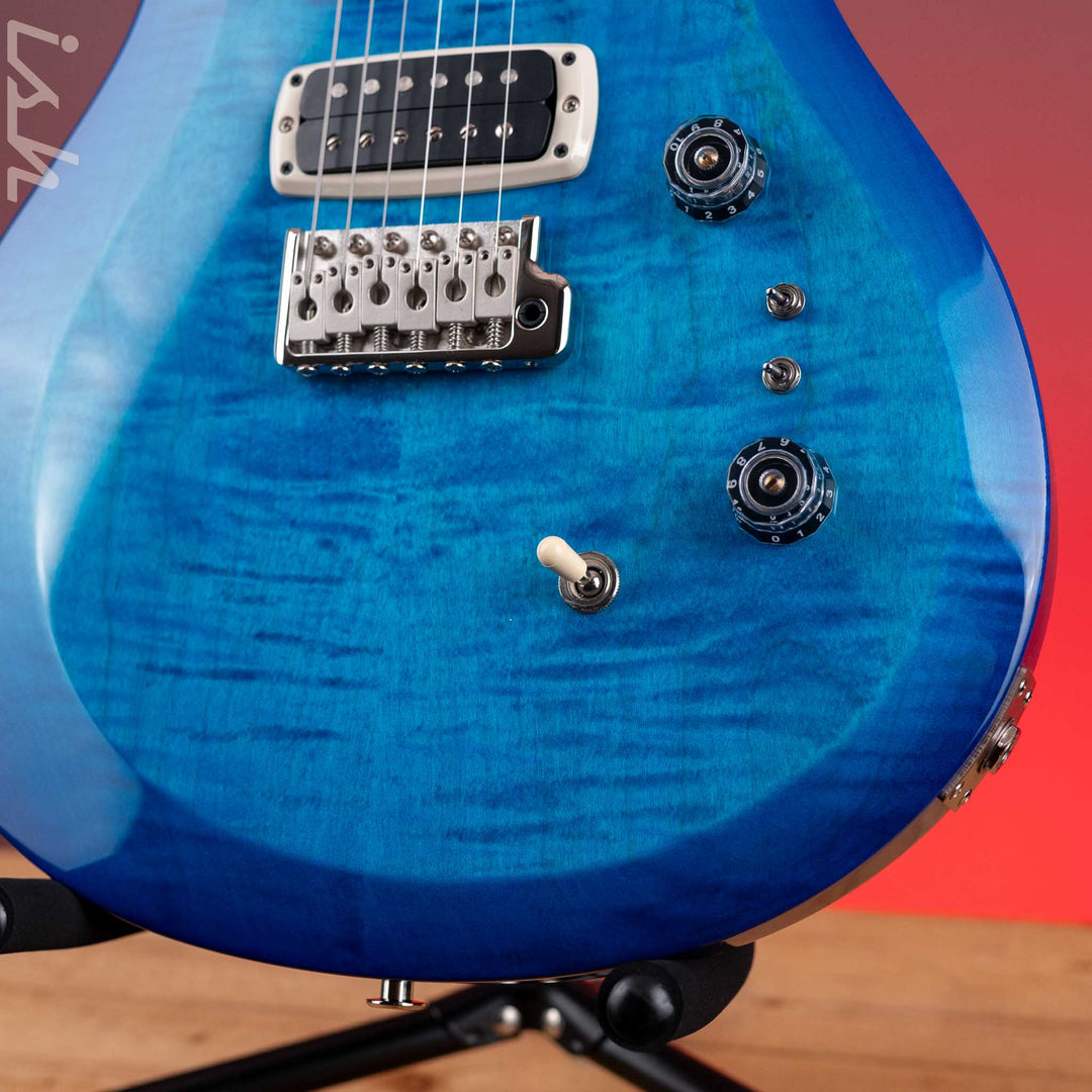 PRS S2 Custom 24-08 Electric Guitar Lake Blue Demo