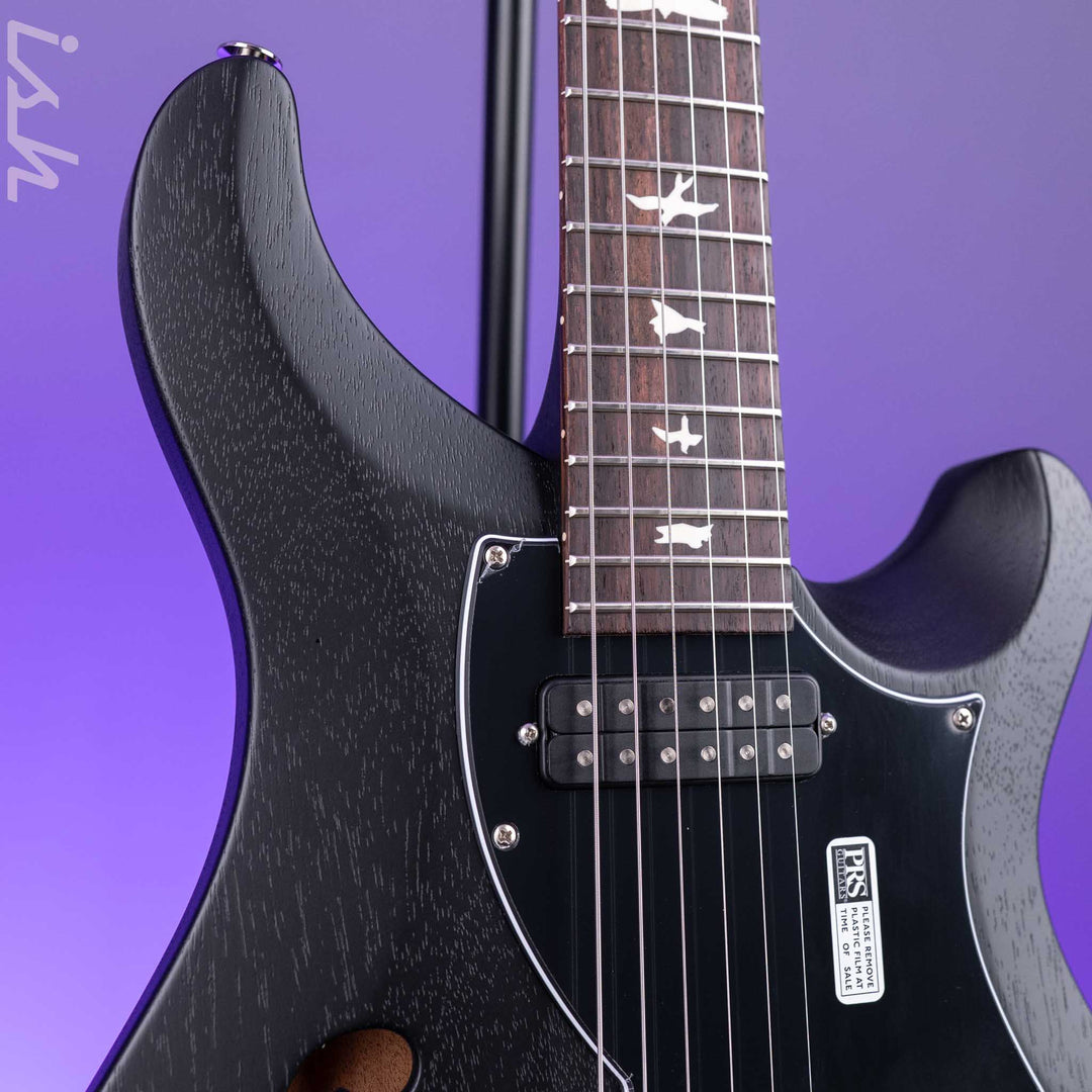 PRS S2 Vela Semi-Hollow Electric Guitar Charcoal Satin Nitro